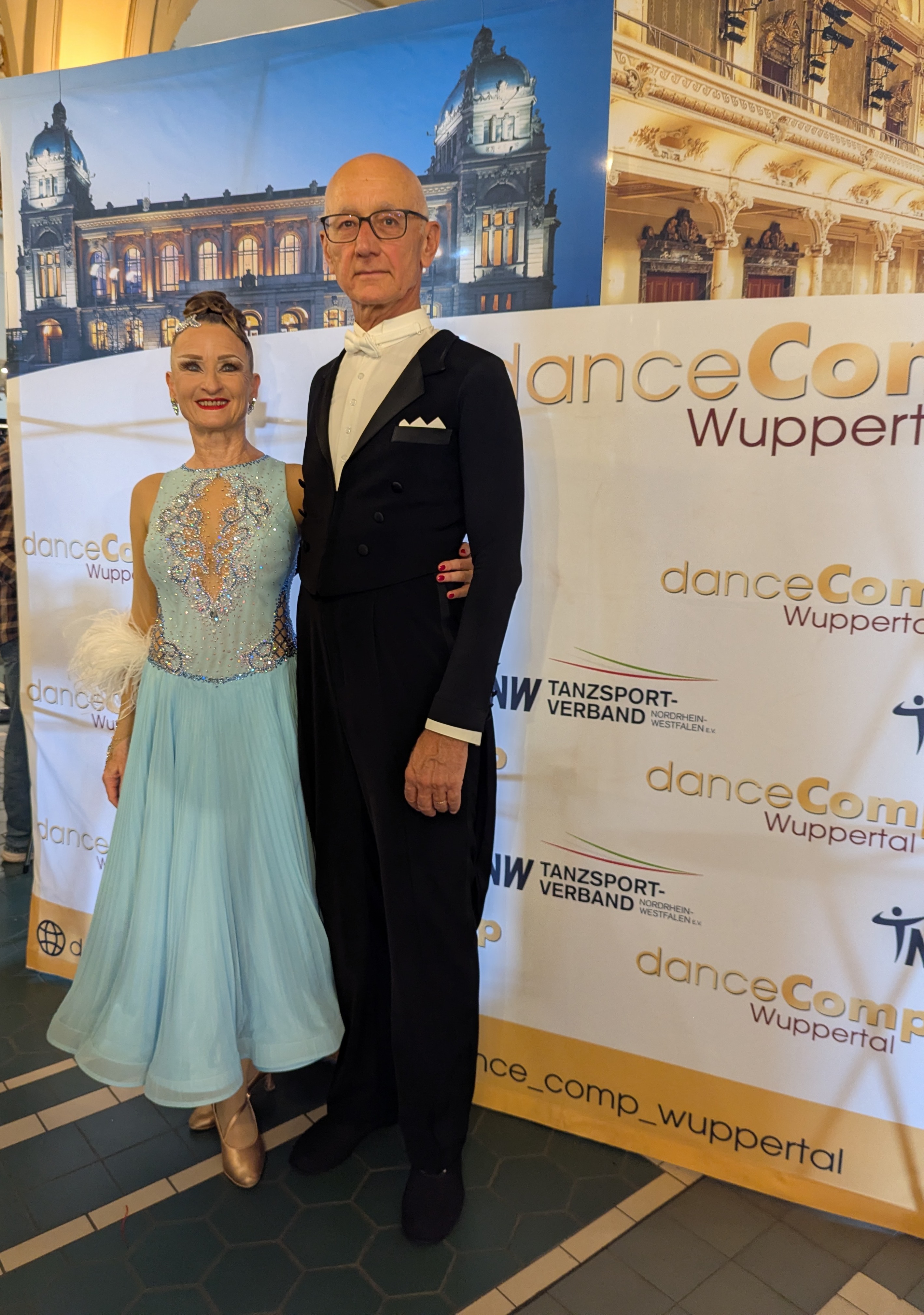 Internationale Turnierluft bei der DanceComp Wuppertal